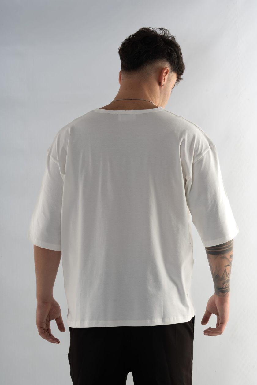 Tricou Alb 4