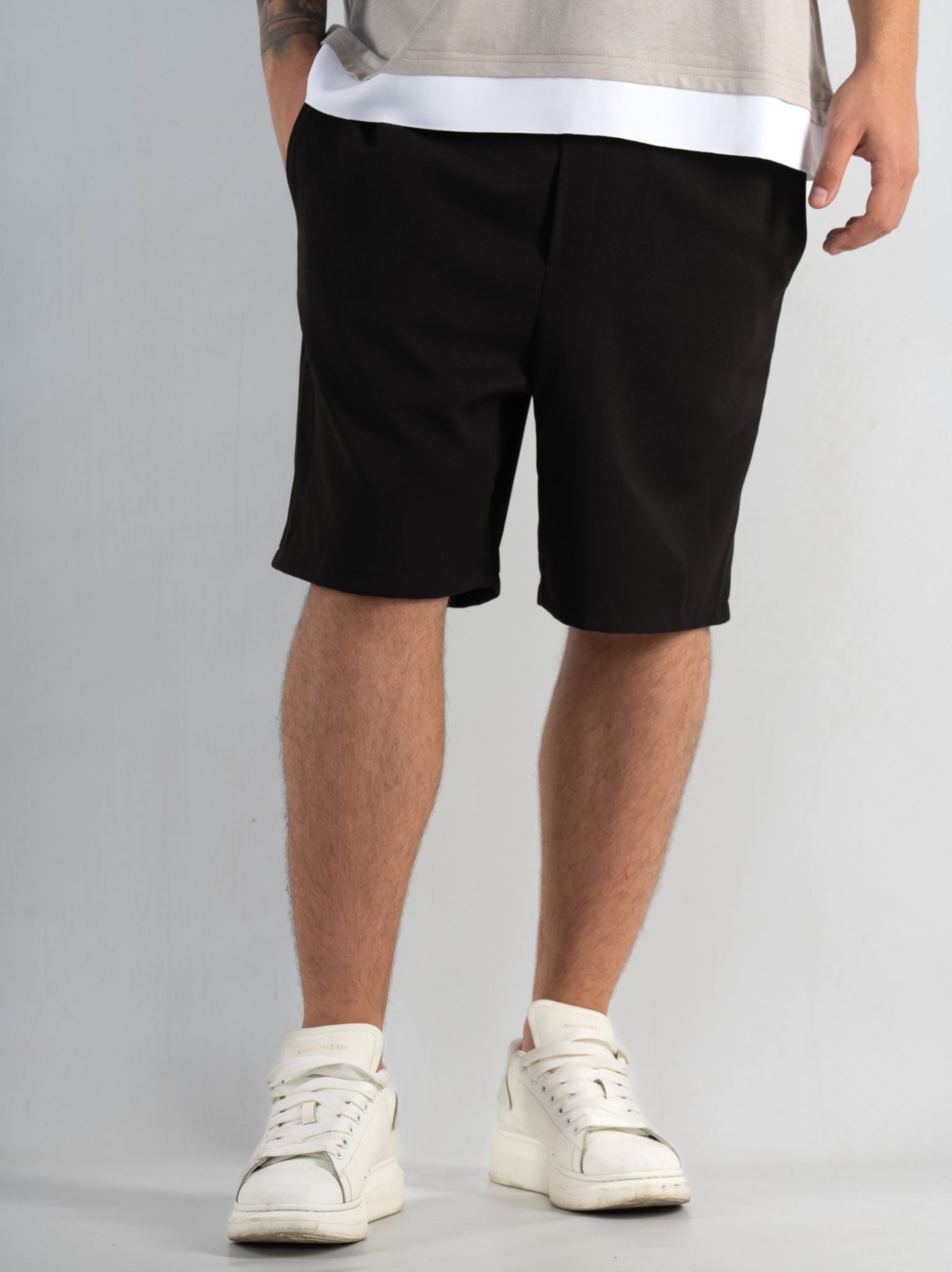 Pantaloni Scurți Negri