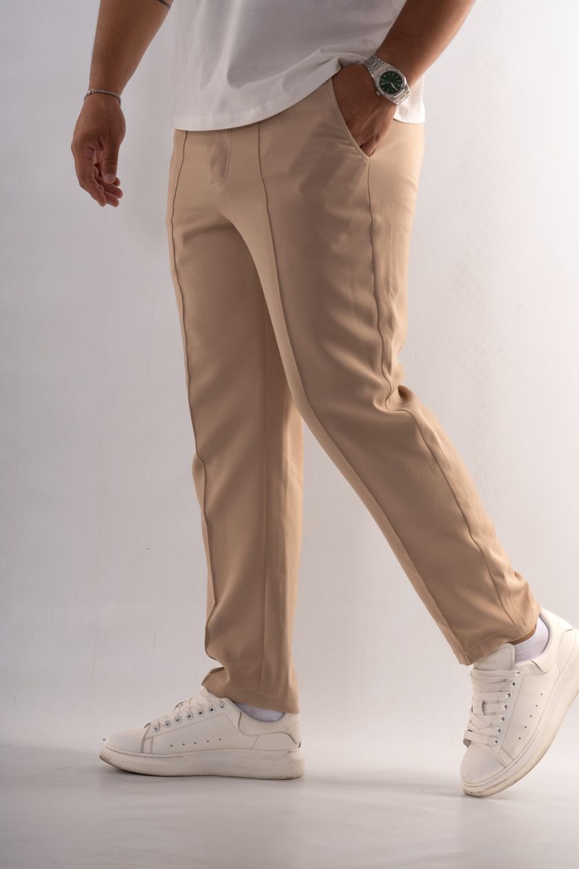 Pantaloni Lungi Crem 2