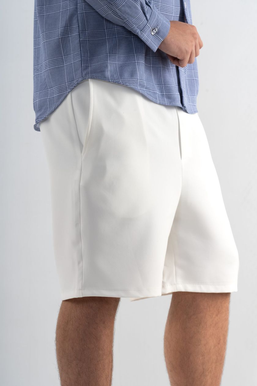 Pantaloni Scurți Albi 2