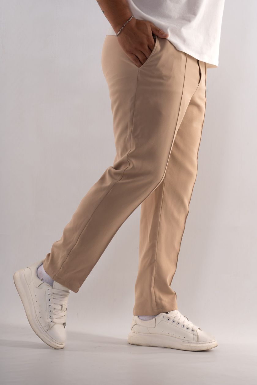 Pantaloni Lungi Crem 3