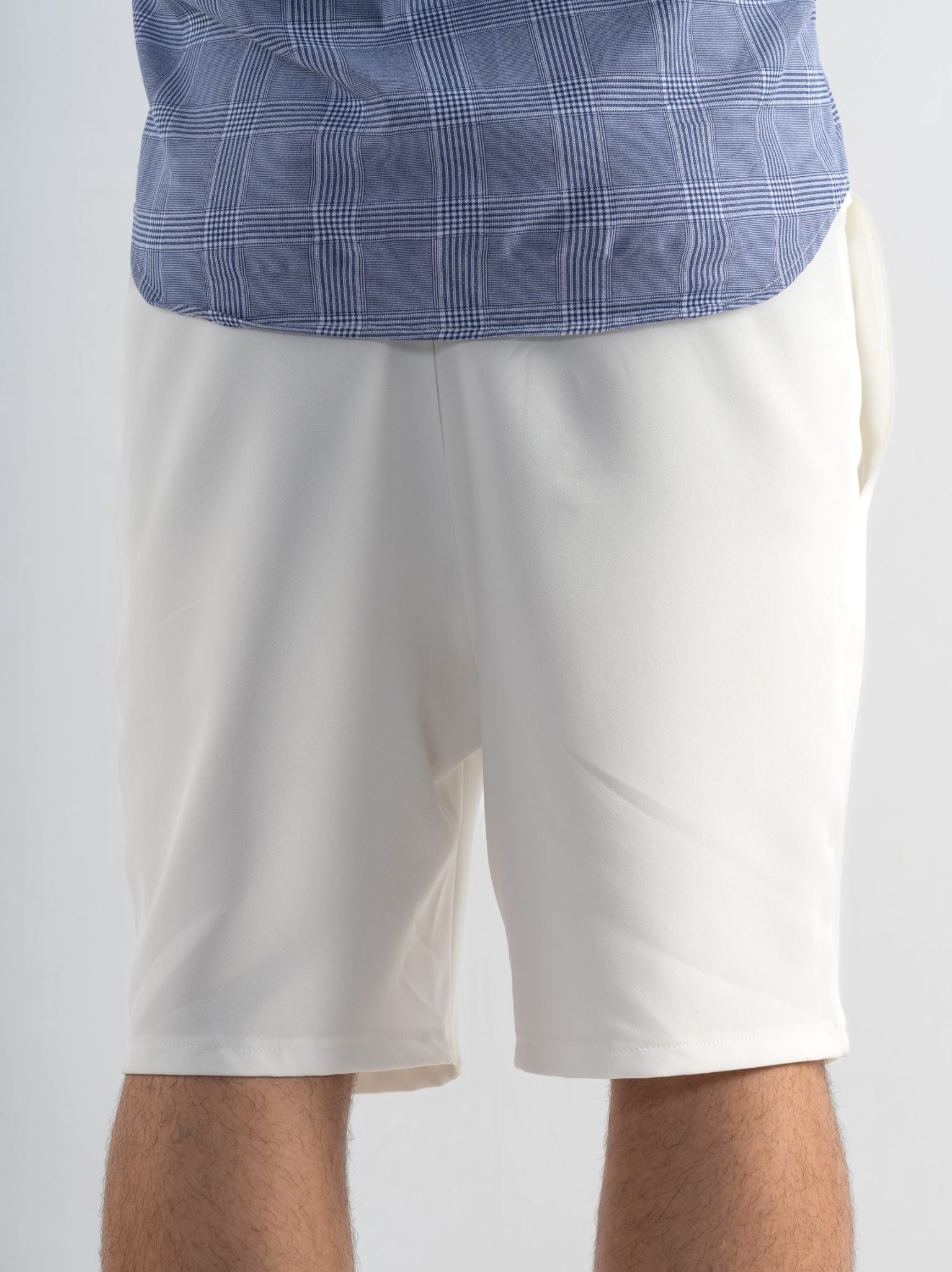 Pantaloni Scurți Albi 4